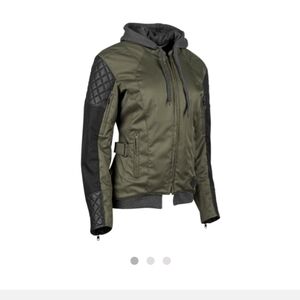 Olive Green Quilted Women's Jacket
